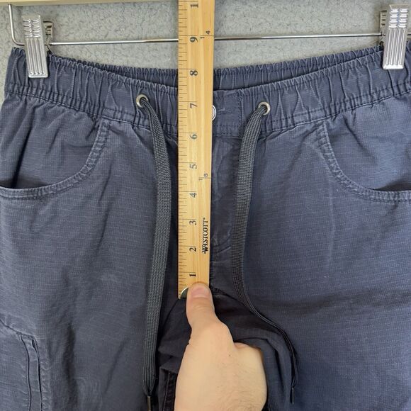 BYLT Weekender Pants Men's Small Blue Stretch Ripstop Drawstring Casual - Picture 7 of 11